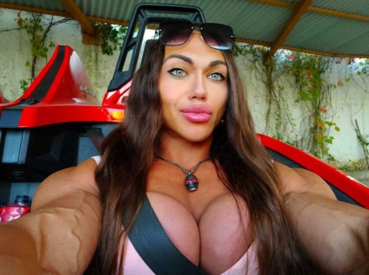 FOTOS: Natalya Kuznetsova, la culturista rusa con bíceps más grande que los de su esposo&nbsp;&nbsp;&nbsp;