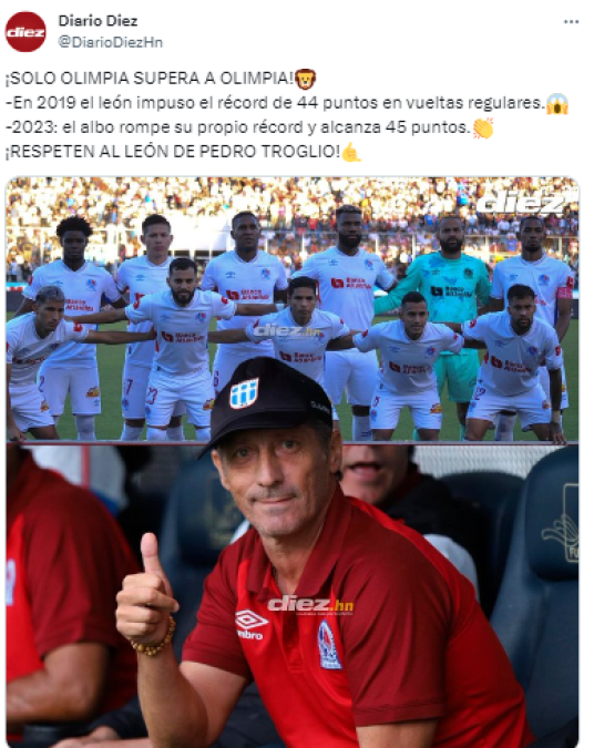 “Solo Olimpia supera al Olimpia”: Carlo Costly envía rotundo mensaje; esto se dice el nuevo récord del León