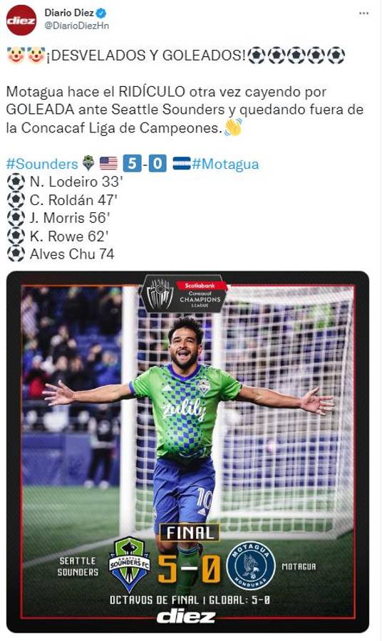 Señalan los culpables: La reacción de la prensa ante la pésima imagen que dejó Motagua al ser eliminado de la Concachampions