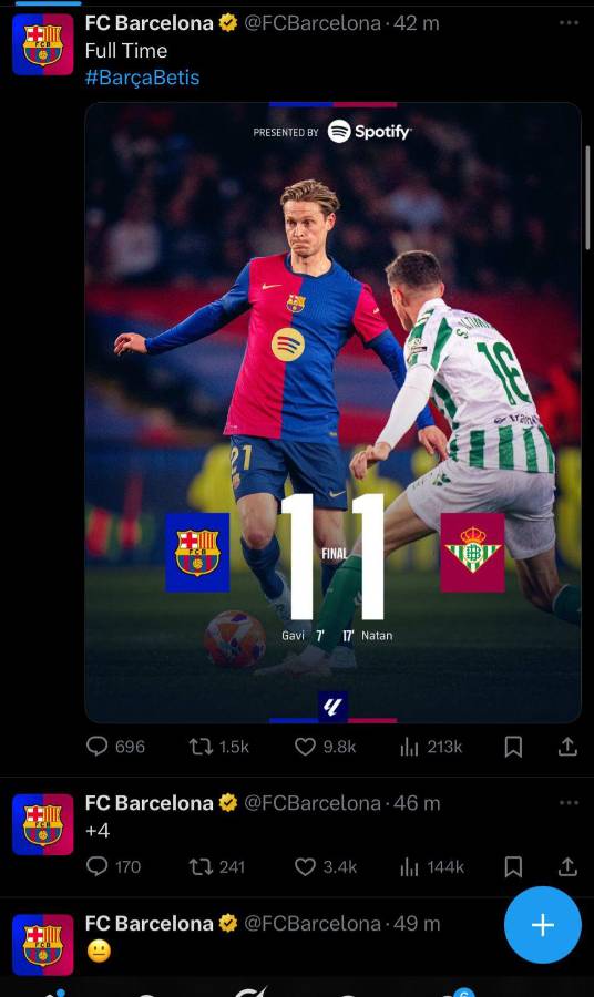 Es parte de la estrategia En Madrid celebran este empate: así reacciona la prensa del Barcelona por dejar LaLiga viva