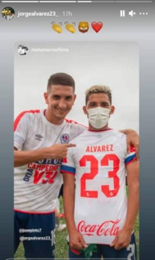 ¡No se olviden de la medalla de Carlos Pineda! Los mensajes en redes de los jugadores de Olimpia tras la 32