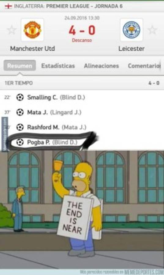 Los mejores memes por la anotación de Paul Pogba con el Manchester United