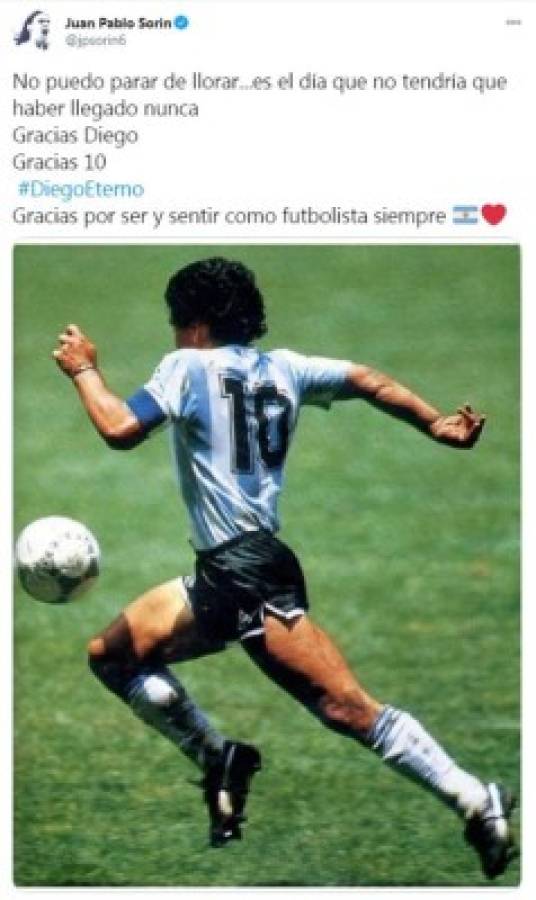 El día que Maradona se nos fue: Los mensajes más conmovedores que se dieron en las redes sociales