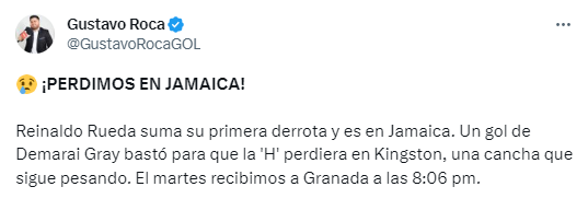 Así reaccionan los periodistas tras la nueva derrota de Honduras en Jamaica por la Liga de Naciones