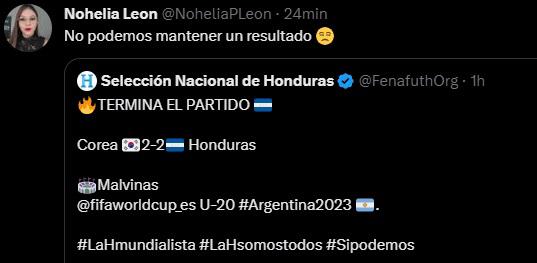 ”Honduras fue más que Corea del Sur”, “La H ha dejado buena imagen”: Prensa hondureña tras empate de la Bicolor en el Mundial Sub-20