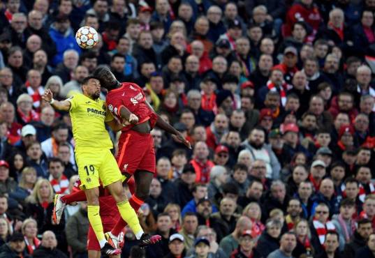 Villarreal ha aguantado en los primeros minutos el 0-0 ante el Liverpool.