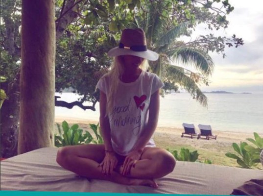 Las lujosas vacaciones de Maxi López y su tremenda novia sueca