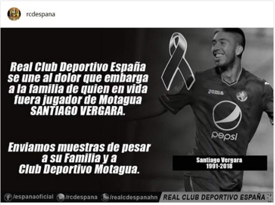 Así despiden jugadores, celebridades y medios de Santiago Vergara
