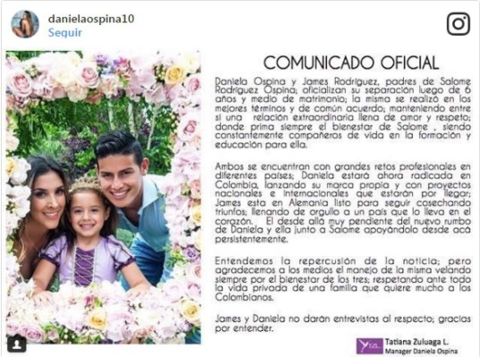 Conozcan a la chica de 23 años que puede ser la causante del divorcio entre James y Daniela