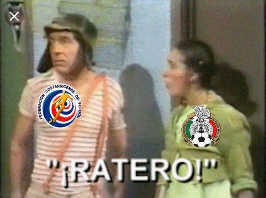 Los memes se burlan de México tras el penal inexistente a favor de Costa Rica