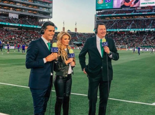 Irina Baeva, la sexy presentadora rusa que enamora a México previo al Mundial