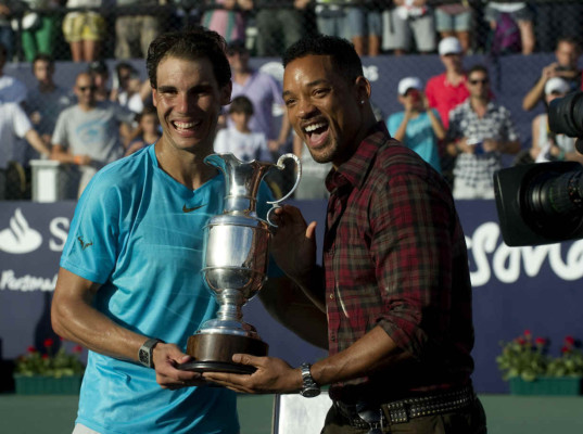 Rafael Nadal y Novak Djokovic deslumbraron en el duelo de exhibición