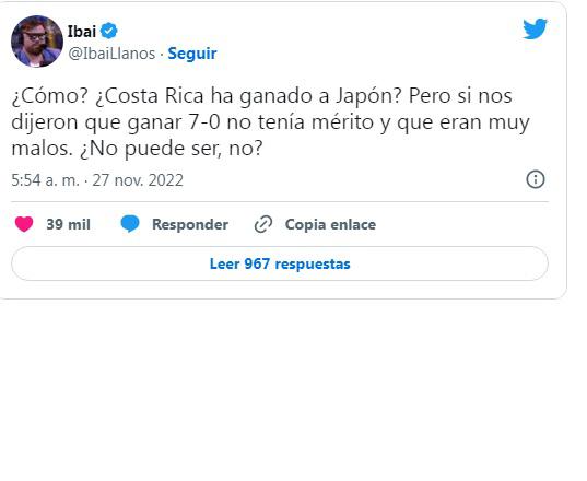 “Somos la leche de Concacaf”: La reacción de David Faitelson y la prensa tica tras el triunfo de Costa Rica ante Japón en Qatar 2022
