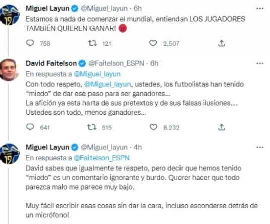 Miguel Layún lanza reto a David Faitelson luego de una discusión en Twitter: “A ver si es cierto que vives sin miedo”