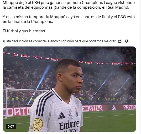 Burlas contra Mbappé: PSG avanzó a la gran final de la Champions y explotaron los memes