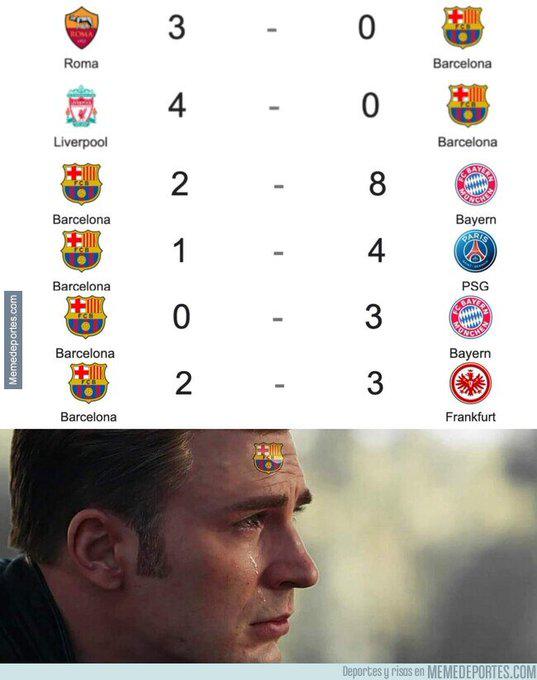 ¿Y la Xavineta? Los otros memes que no has visto del adiós del Barcelona en la Europa League