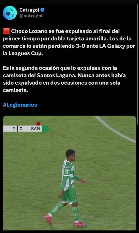 Choco Lozano es crucificado en el Santos Laguna y le llueven las críticas: Está entre los peores en la historia, No tiene para más