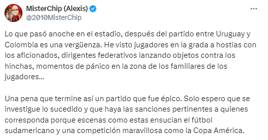 Darwin Núñez se peleó con la afición de Colombia y así reacciona la prensa: “Lo que hizo fue defender a su familia”