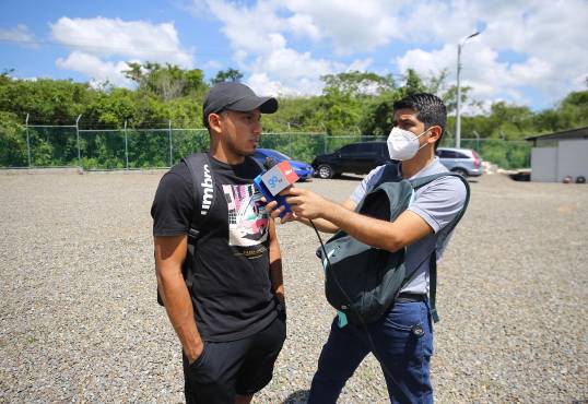 Edwin Rodríguez se refiere a la posibilidad de jugar en San Lorenzo de Almagro tras la llegada de Pedro Troglio