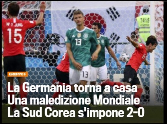 Fiasco y vergüenza: Así reaccionó la prensa alemana tras la histórica eliminación del Mundial