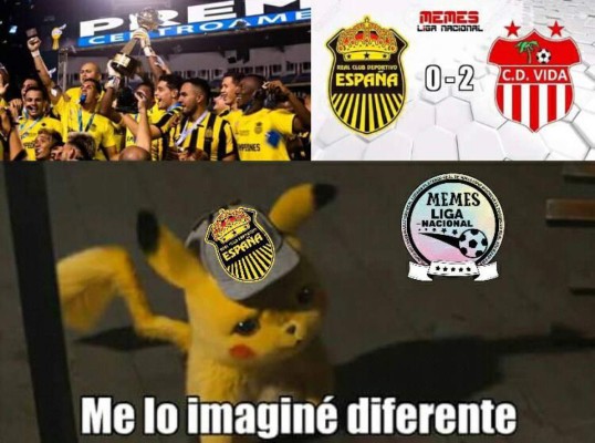 Los memes humillan al Real España tras perder ante el Vida y Olimpia tampoco se salva