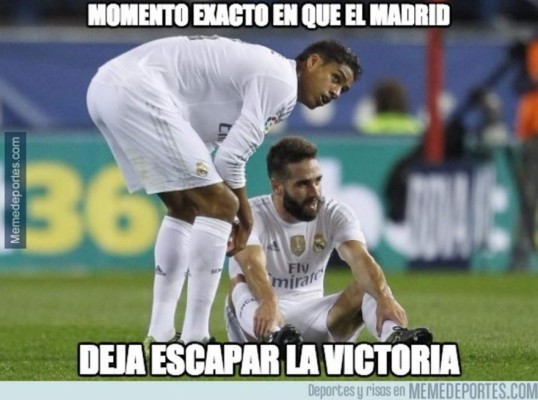 Los mejores memes que dejó el derbi entre Atlético y Real Madrid