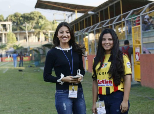 FOTOS: Las lindas chicas que eclipsaron en el juego Honduras-Real España