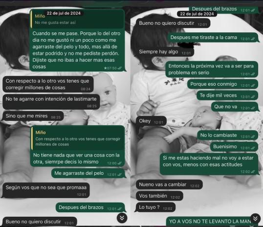 Me arruinaste la vida: denunció a jugador argentino y expone los chats