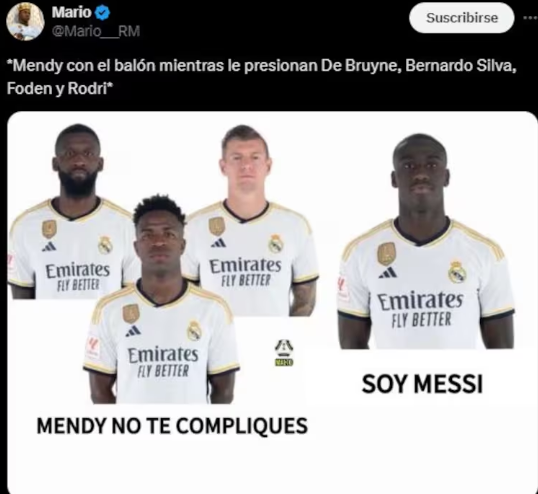 ¡Estallaron los memes! Las burlas contra el City y Barcelona por el triunfo del Real Madrid en Champions