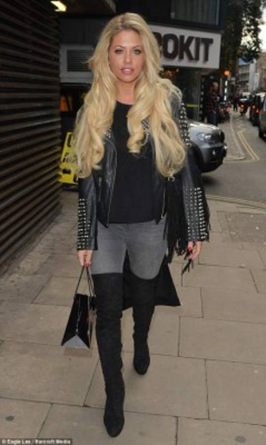 Ella es Bianca, la sexy hija del exjugador inglés Paul Gascoigne