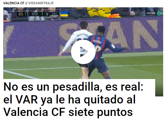 Así amanece la prensa española tras el polémico triunfo del Barcelona: “Robo, VARgüenza, el árbitro no quiso pitar un penal clarísimo”