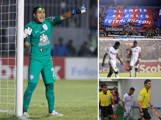 Las imágenes que no viste en televisión del Olimpia-Pachuca