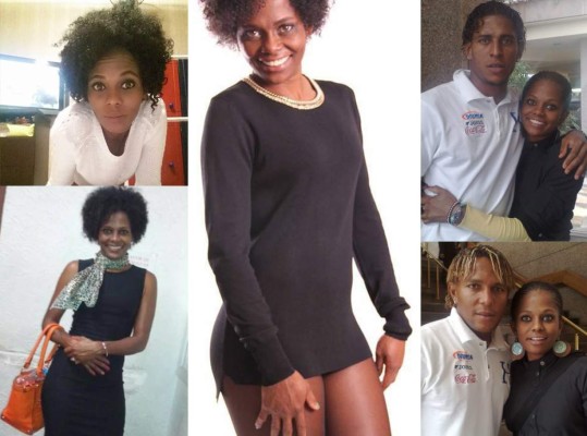 Ella es Isis, la bella hermana del futbolista Carlo Costly