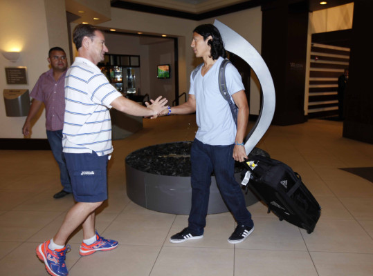 La llegado de los legionarios a la concentración en Miami.