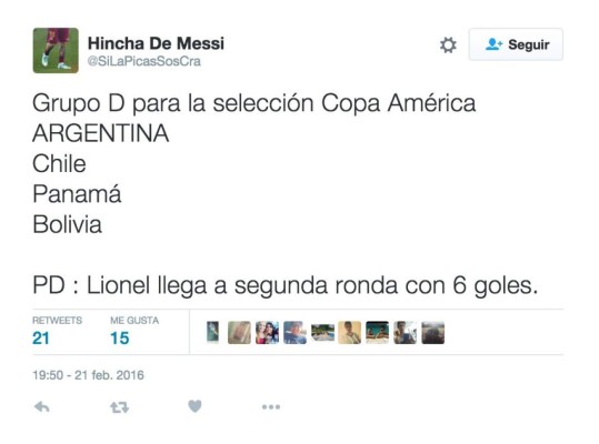 Hasta Honduras sale a relucir en los memes de la Copa América