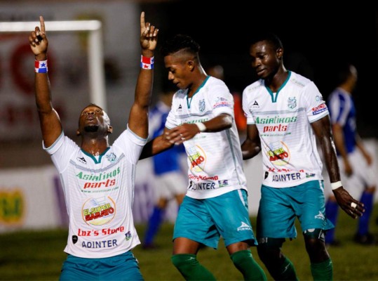 En trepidante juego, Platense golea al Honduras Progreso y sigue sublíder