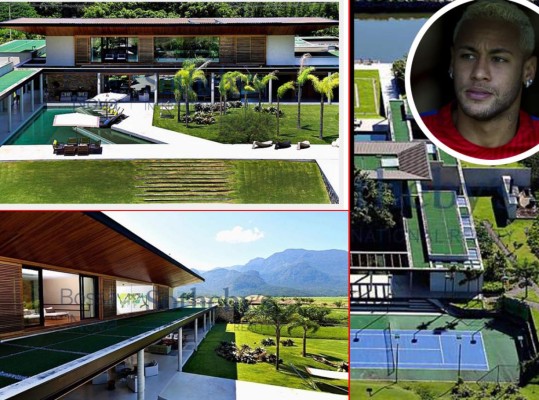 FOTOS: Así es la impresionante mansión que acaba de comprar Neymar en Brasil