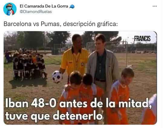 ¡Para morir de risa! Los memes despedazan a los Pumas de Dani Alves tras caer goleados por el Barcelona en el Camp Nou