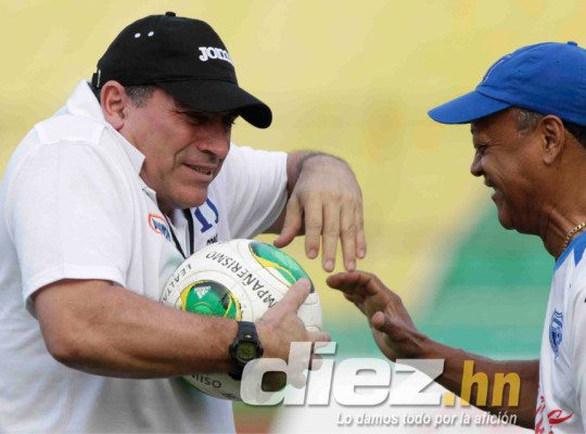 La motivación del técnico Luis Suarez a sus Jugadores.