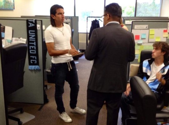 El salvadoreño Rafael Burgos se incorporó al Minnesota United