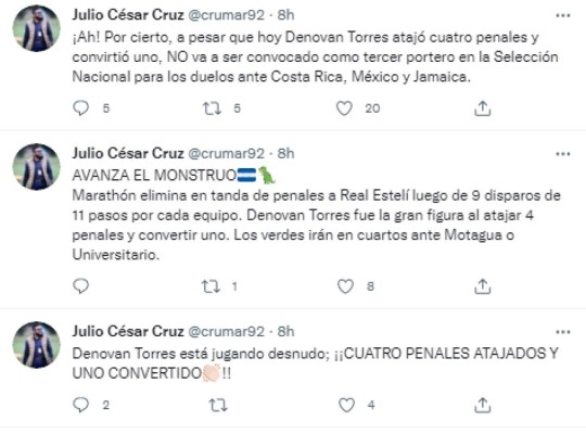 Lo que dice la prensa luego del sufrido pase de Marathón en penales y la enorme noche de Denovan Torres: 'El monstruo se hizo respetar'