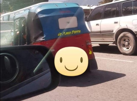 ¡Para morirse de la risa! Los insólitos mensajes que se ven en buses y taxis de Honduras