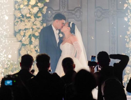 Luis Díaz se casó con la mujer de su vida: las figuras que asistieron y lo que pasó con James Rodríguez