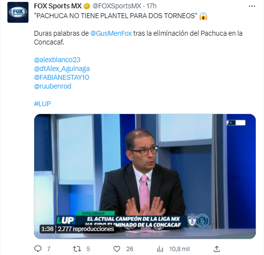 ”¡Papelón imperdonable!”: periodistas mexicanos crucifican al Pachuca por eliminación ante Motagua; Faitelson, Perro Bermúdez, entre otros