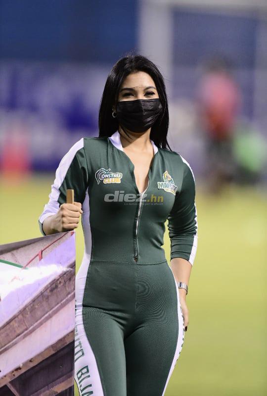 Semifinal llena de bellezas: Las hermosas chicas que engalanaron el Olímpico en el derbi sampedrano