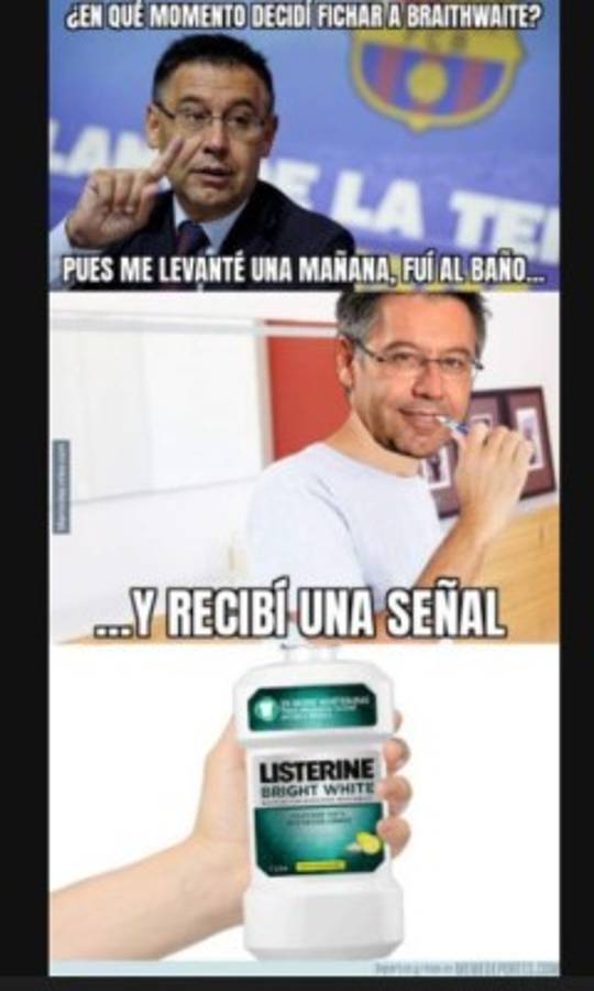 Barcelona: Los crueles memes sobre el polémico fichaje de Braithwaite