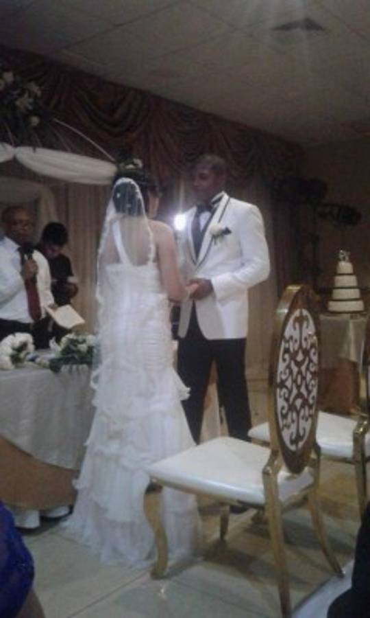 Las imágenes de la boda del portero Luis 'Buba' López