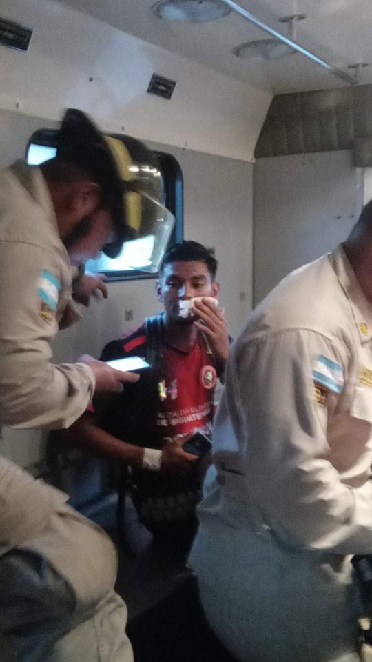 Imágenes espeluznantes: las terribles heridas de los jugadores del Independiente tras bronca en el estadio del Parillas One