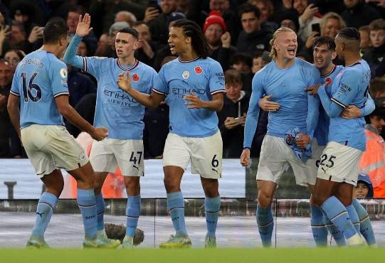¡Siempre aparece! Erling Haaland da el triunfo al Manchester City con un gol de penal en el último minuto