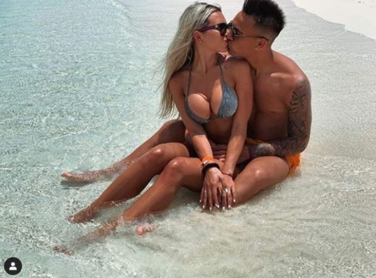 ¡Hermosura! La novia del argentino Lautaro Martínez, delantero deseado por Barcelona y Real Madrid